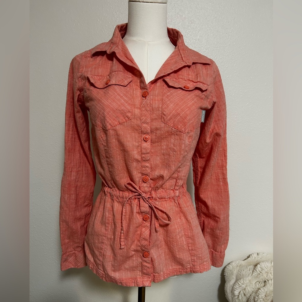 Columbia Women's Coral Button-Down Shirt